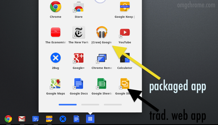 Does this internal developer screenshot show a packaged Play Music app?