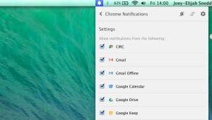 notification toggles