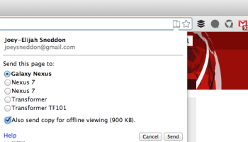 chrome to mobile