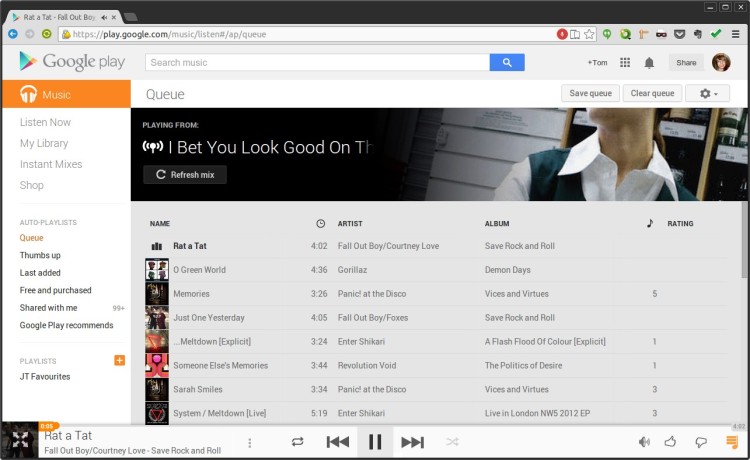 Google Play Music All Access