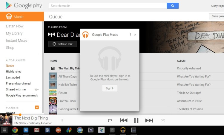 google music arm