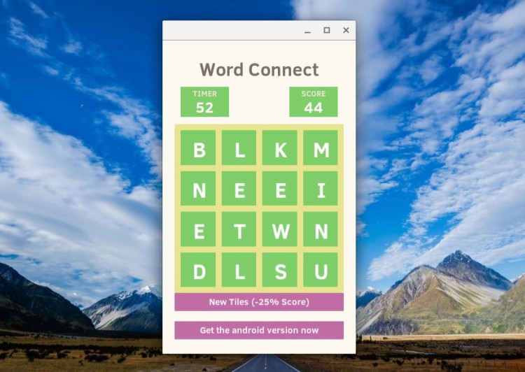word connect for chrome