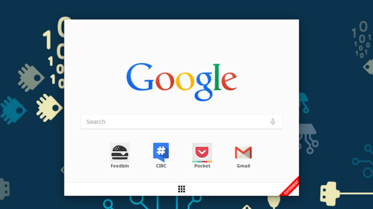experimental app launcher in Chrome OS