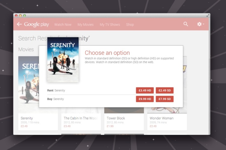 You can now buy content in-app