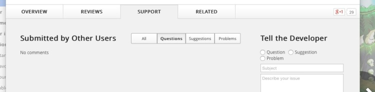 chrome web store support