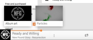 google music particles
