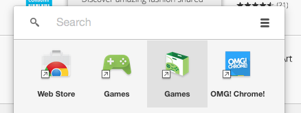 Chrome Games Apps