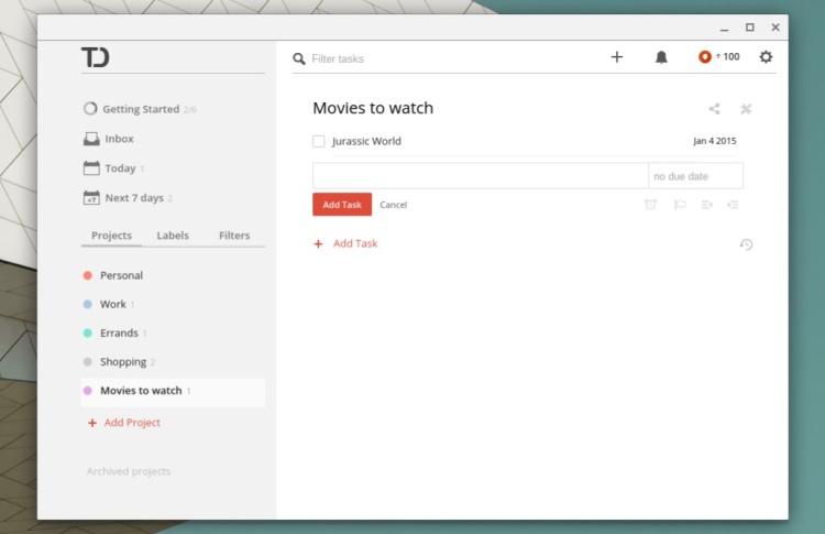 todoist chromebook