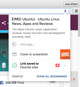 bookmarking raindrop io in chrome