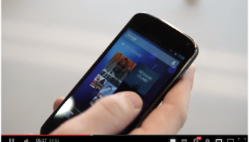 An updated version of the YouTube player