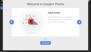 Google+ Photos - intro screen 2
