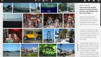 Google+ Photos - G+Post Gallery View