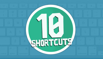 image graphic displaying the number 10 over a keyboard