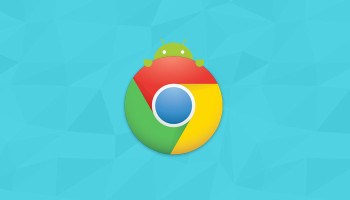 chrome for android illustration