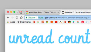 gmail pinned unread count